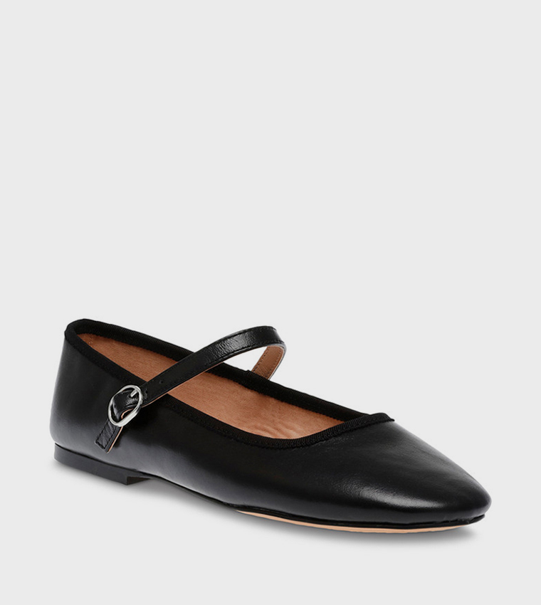 VINETTA Solid Mary Jane Shoes
