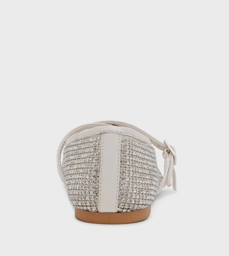 WATCHLIST Embellished Mary Jane Shoes