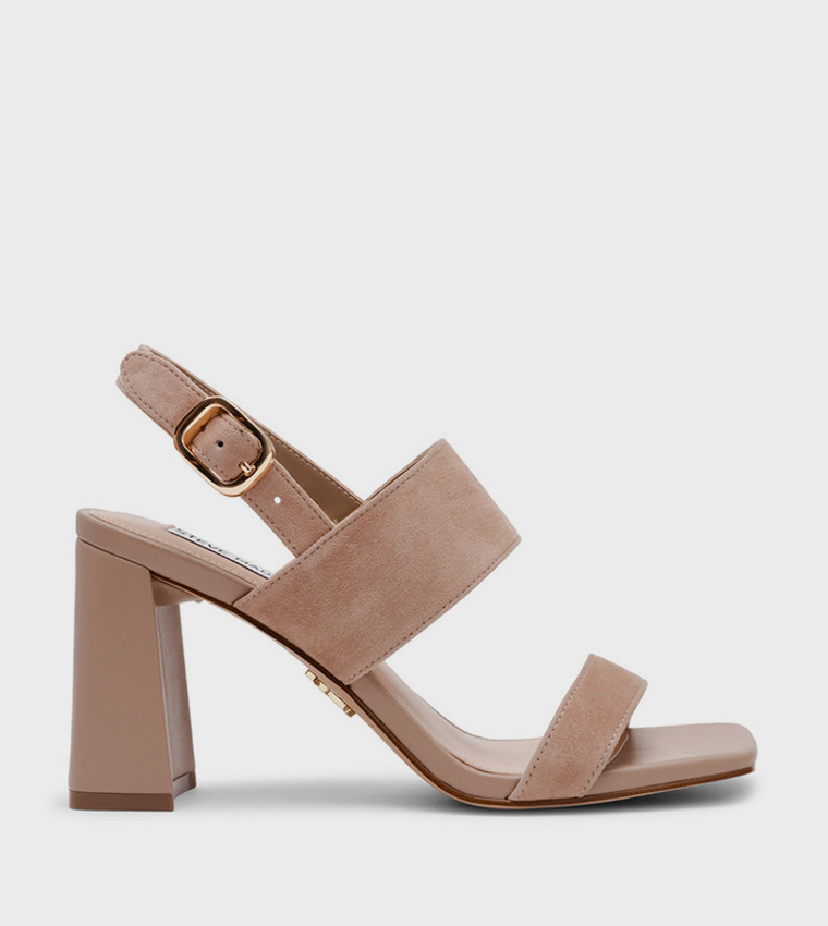 WENDIE Open Toe Block Heel Sandals