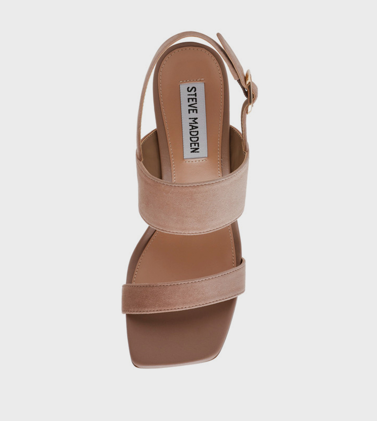 WENDIE Open Toe Block Heel Sandals
