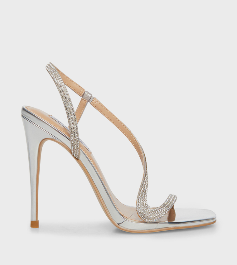 Shoes Steve Madden Silver Sandals Buy Steve Madden NATALIA R