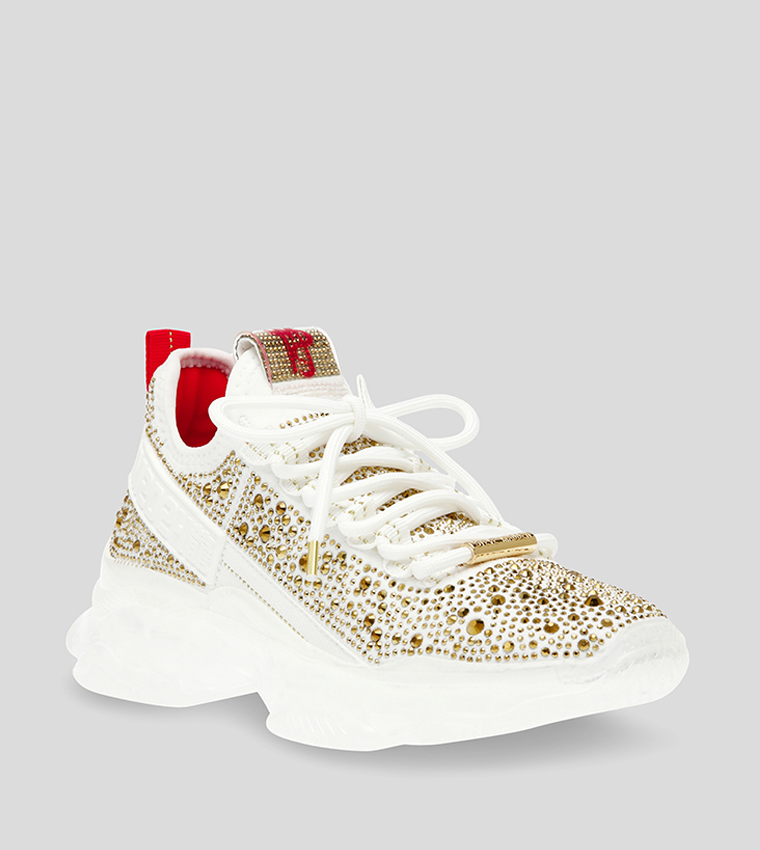 Red steve madden sneakers store