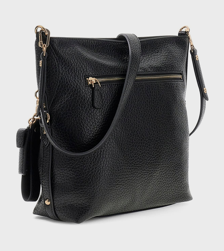 MARSHA Textured Girlfriend Satchel Bag