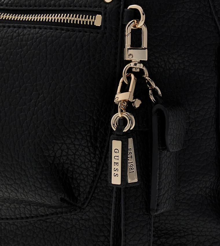 MARSHA Textured Girlfriend Satchel Bag