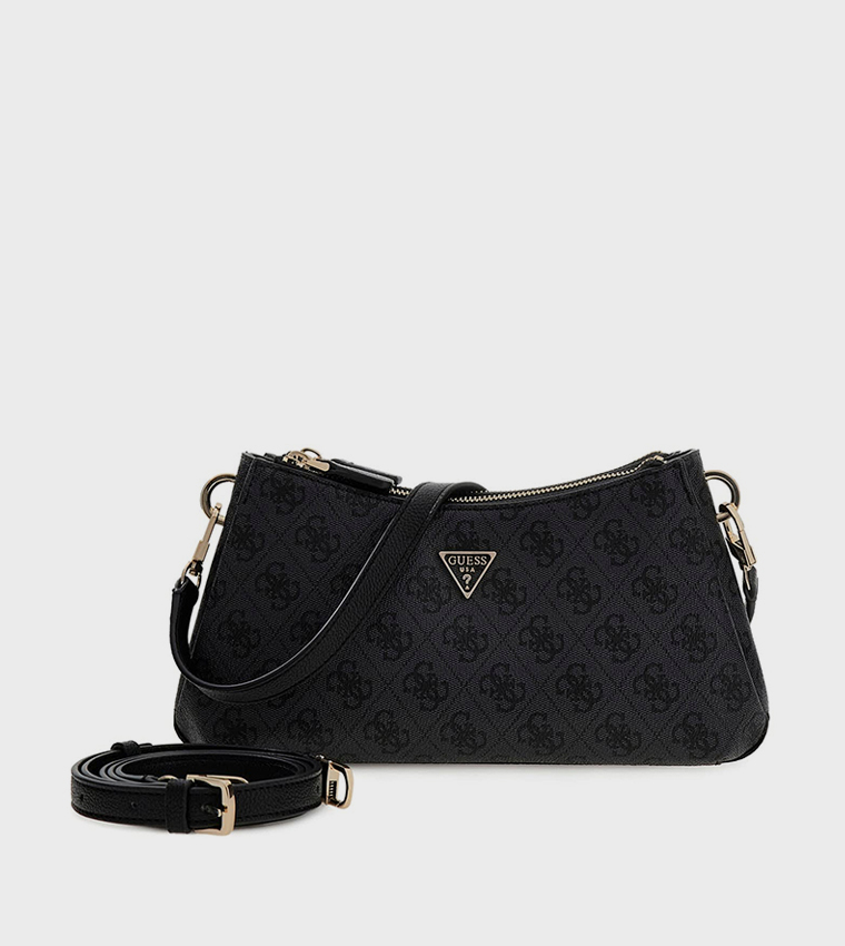 NOELLE II Logo Patterned Shoulder Bag