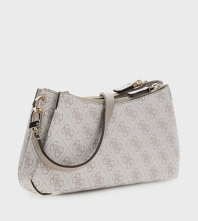 NOELLE II Logo Patterned Shoulder Bag