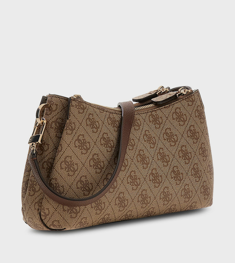 NOELLE II Logo Patterned Shoulder Bag