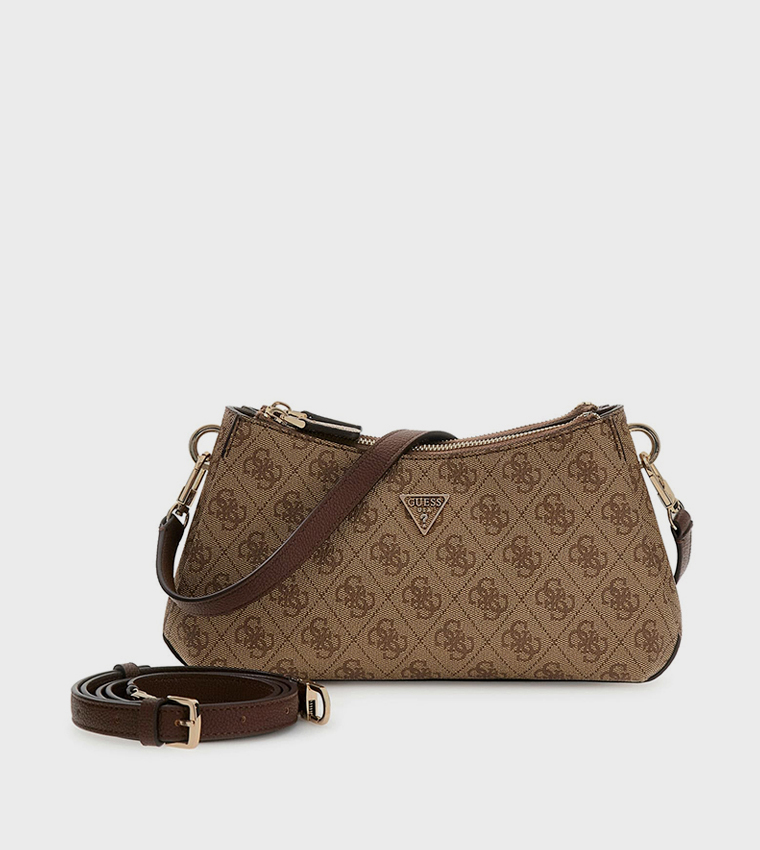 NOELLE II Logo Patterned Shoulder Bag