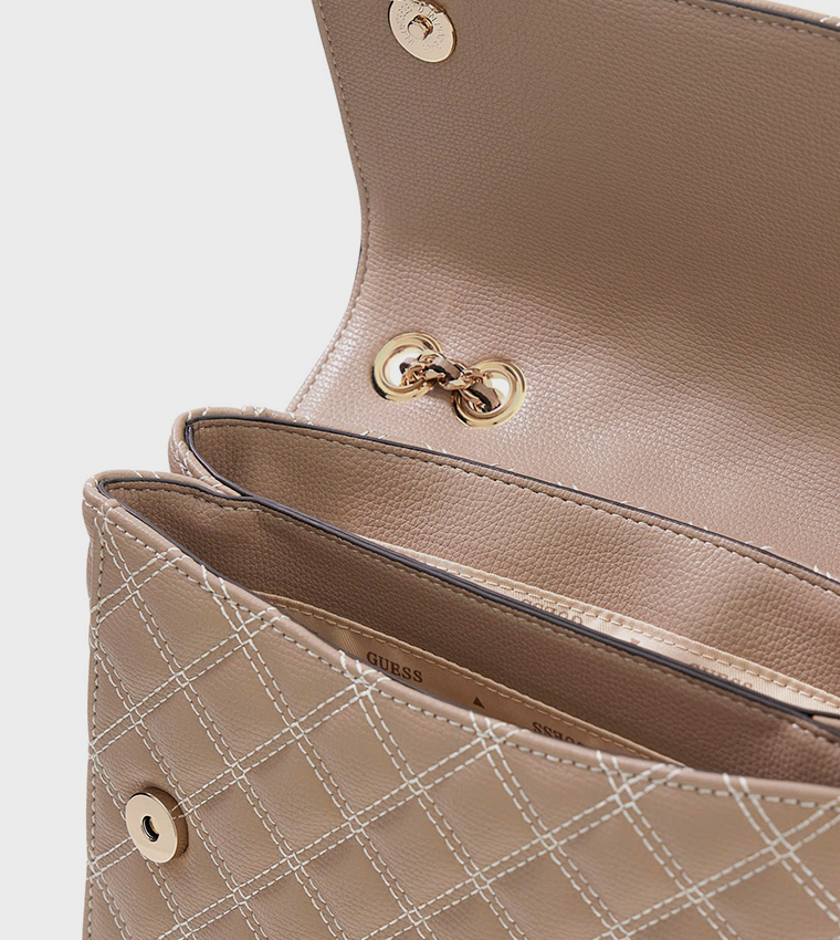 GIULLY II Quilted Convertible Shoulder Bag