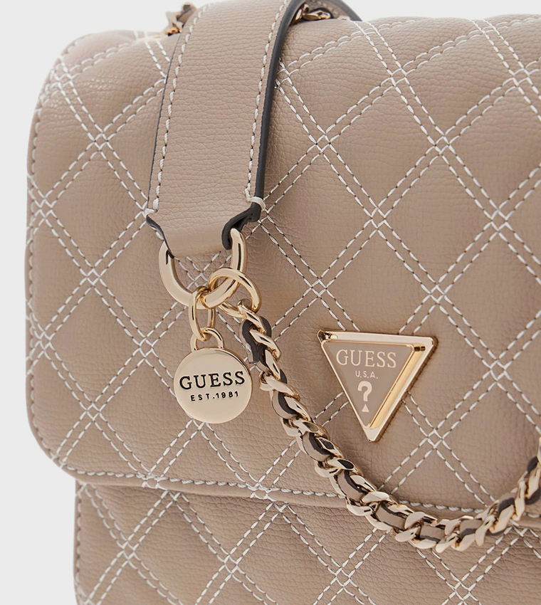 GIULLY II Quilted Convertible Shoulder Bag