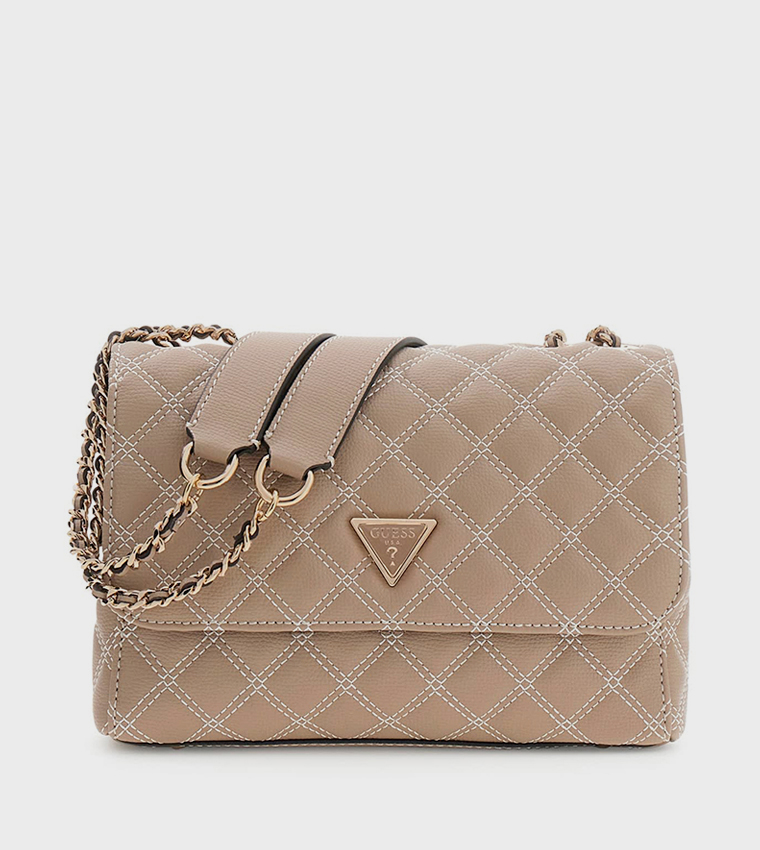 GIULLY II Quilted Convertible Shoulder Bag