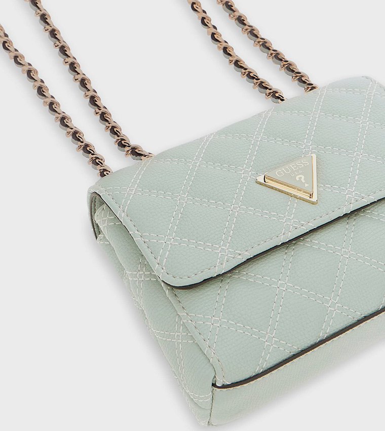 GIULLY II Quilted Convertible Shoulder Bag