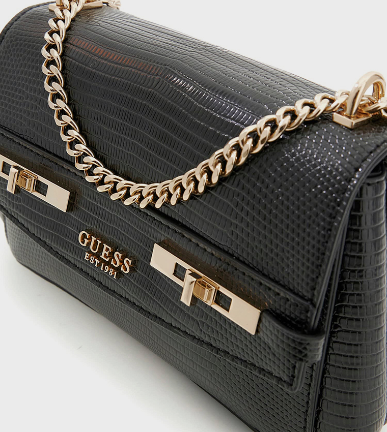 MELINDA Textured Convertible Crossbody Bag