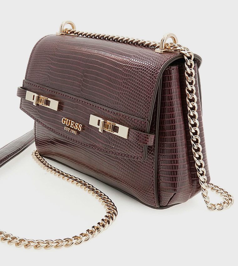 MELINDA Textured Convertible Crossbody Bag