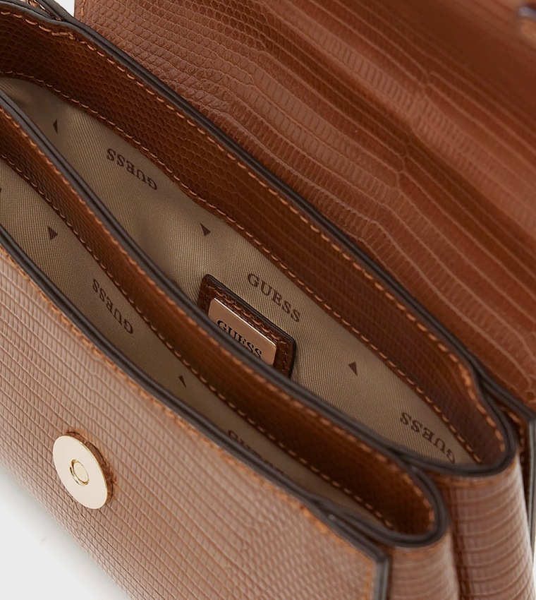 MELINDA Textured Convertible Crossbody Bag