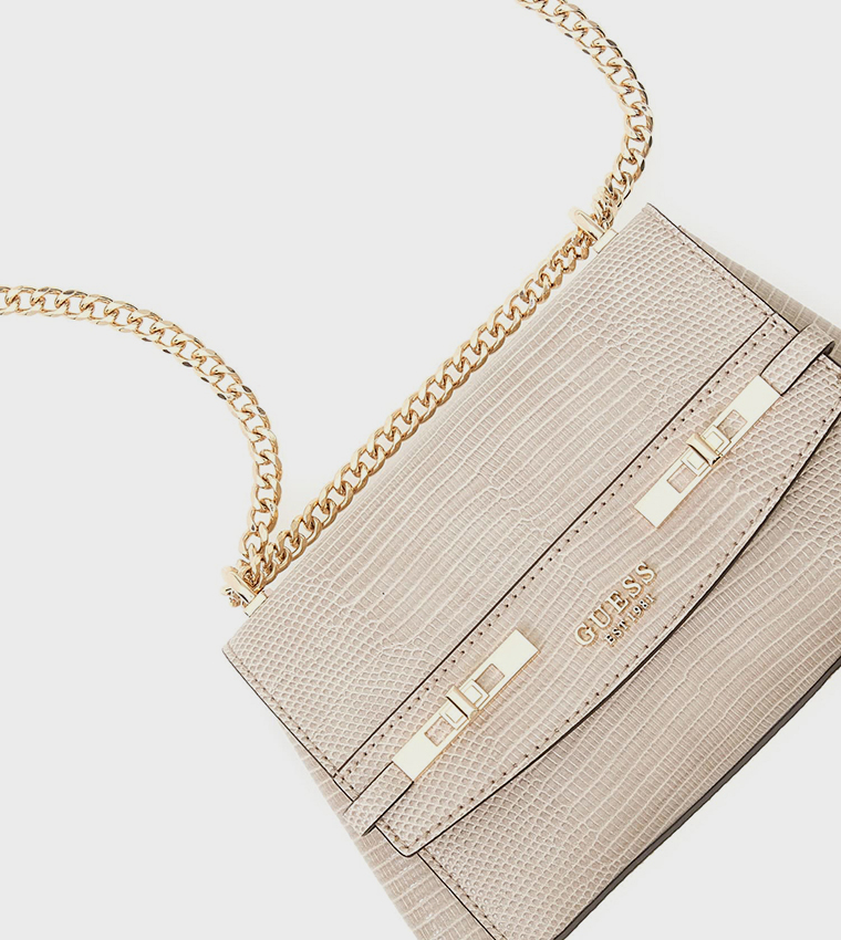 MELINDA Textured Convertible Crossbody Bag