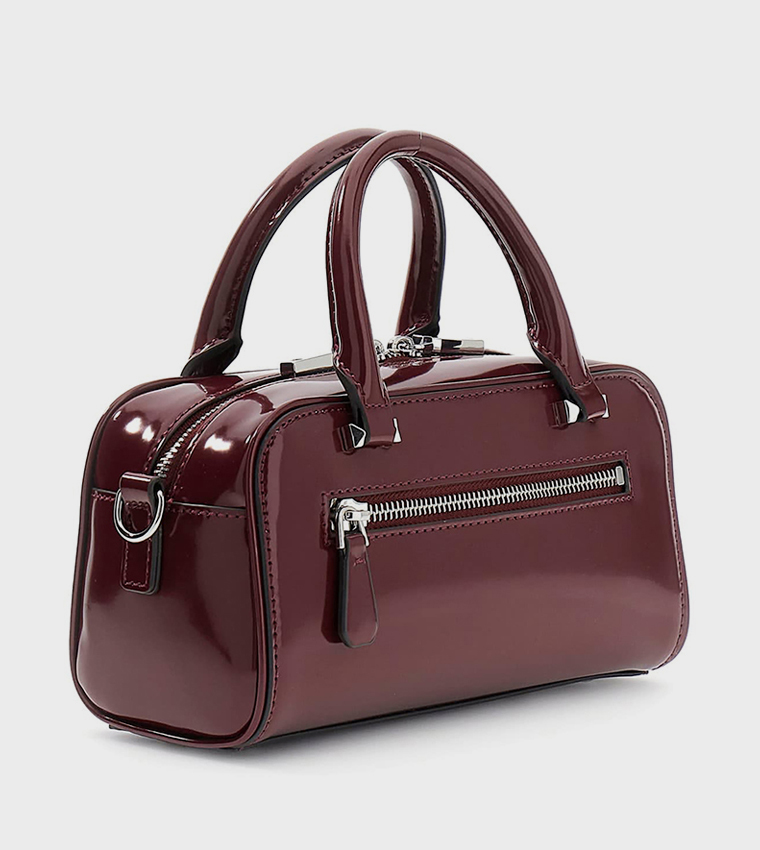 ARNELA Glossy Handheld Bag