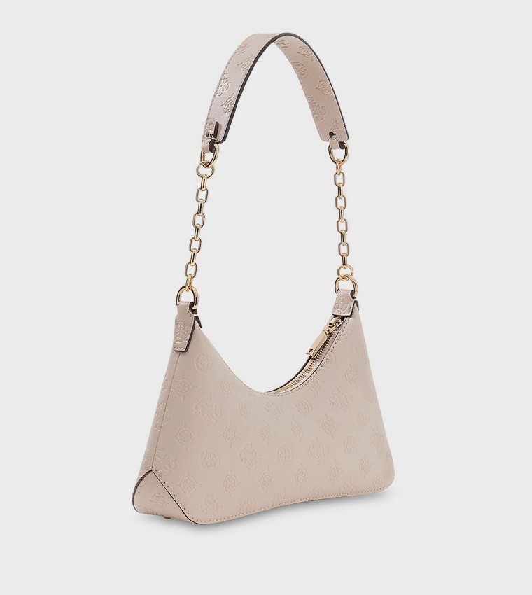 DITA Logo Debossed Shoulder Bag