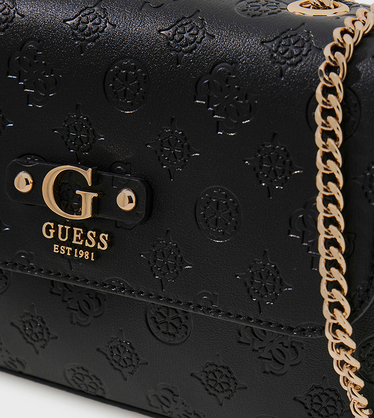 شنطة كروس بادي ديتا قابلة للتحويل بشعار بارز  