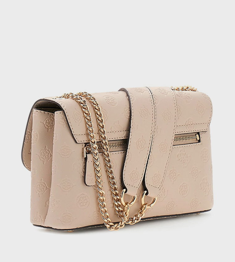 شنطة كروس بادي ديتا قابلة للتحويل بشعار بارز  