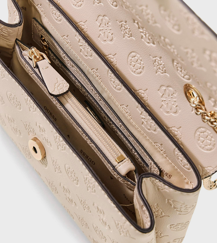 شنطة كروس بادي ديتا قابلة للتحويل بشعار بارز  