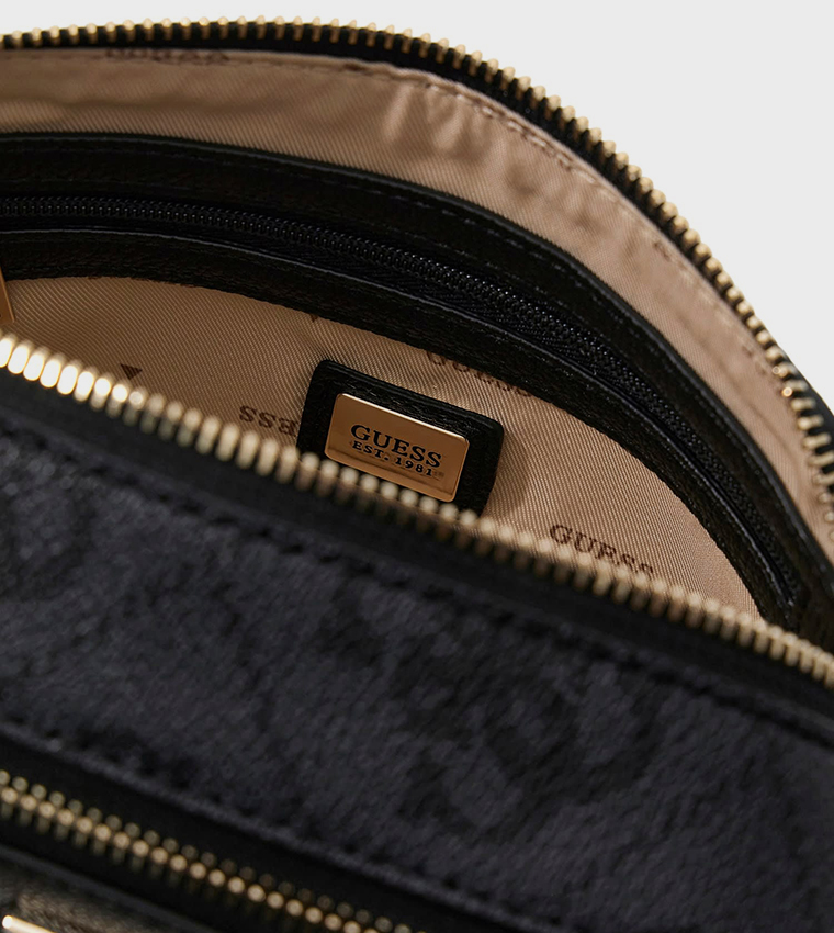 NOELLE II Logo Patterned Camera Bag