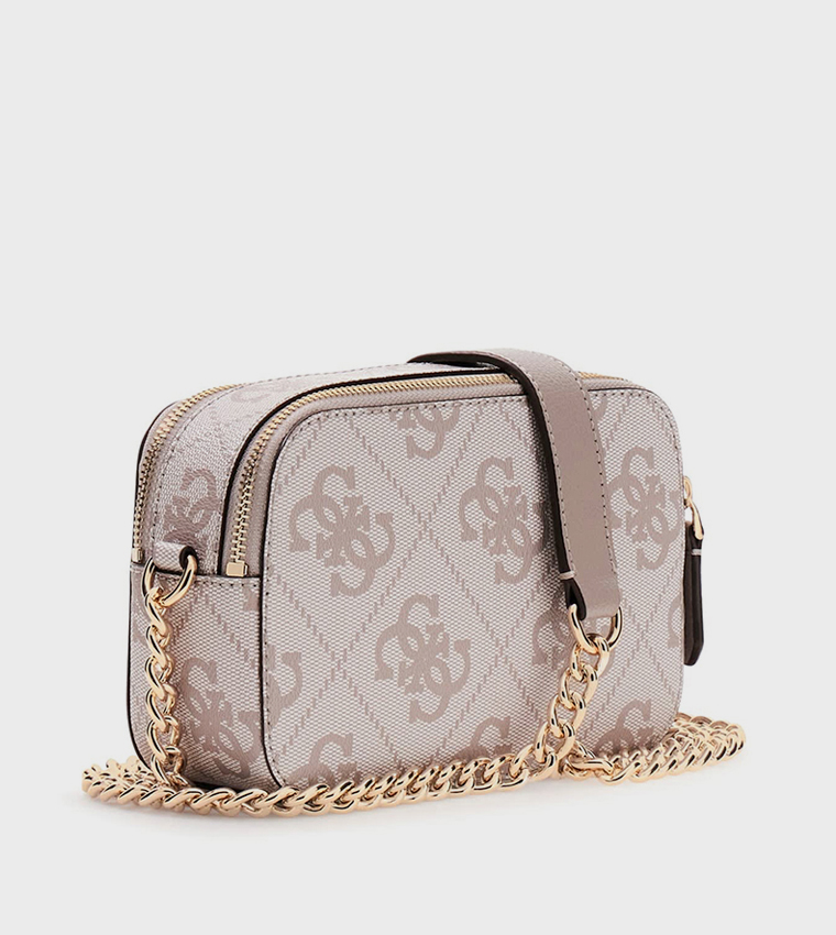 NOELLE II Logo Patterned Camera Bag