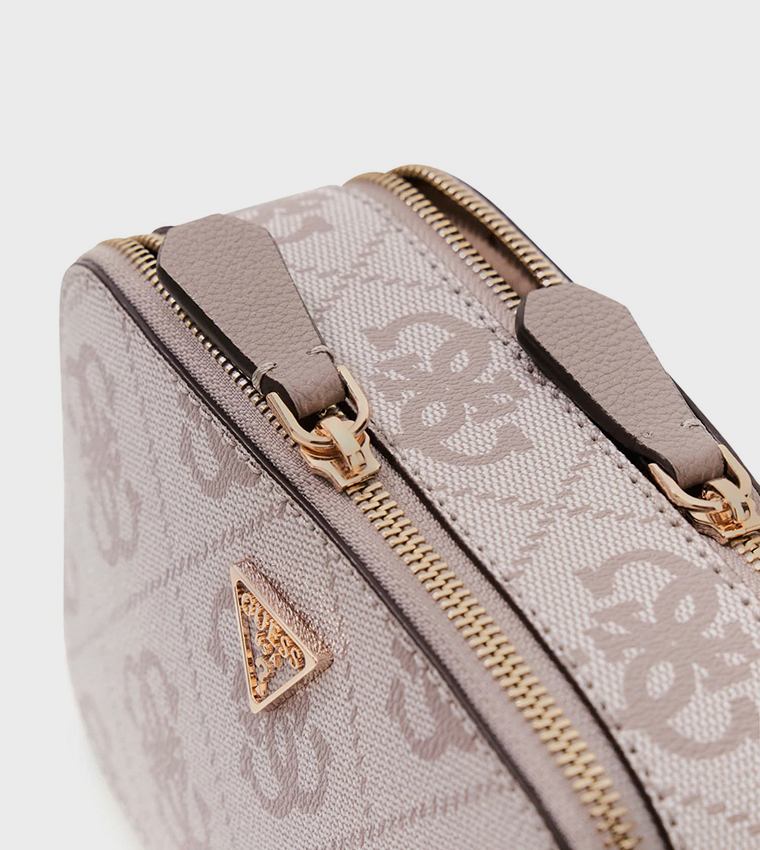 NOELLE II Logo Patterned Camera Bag