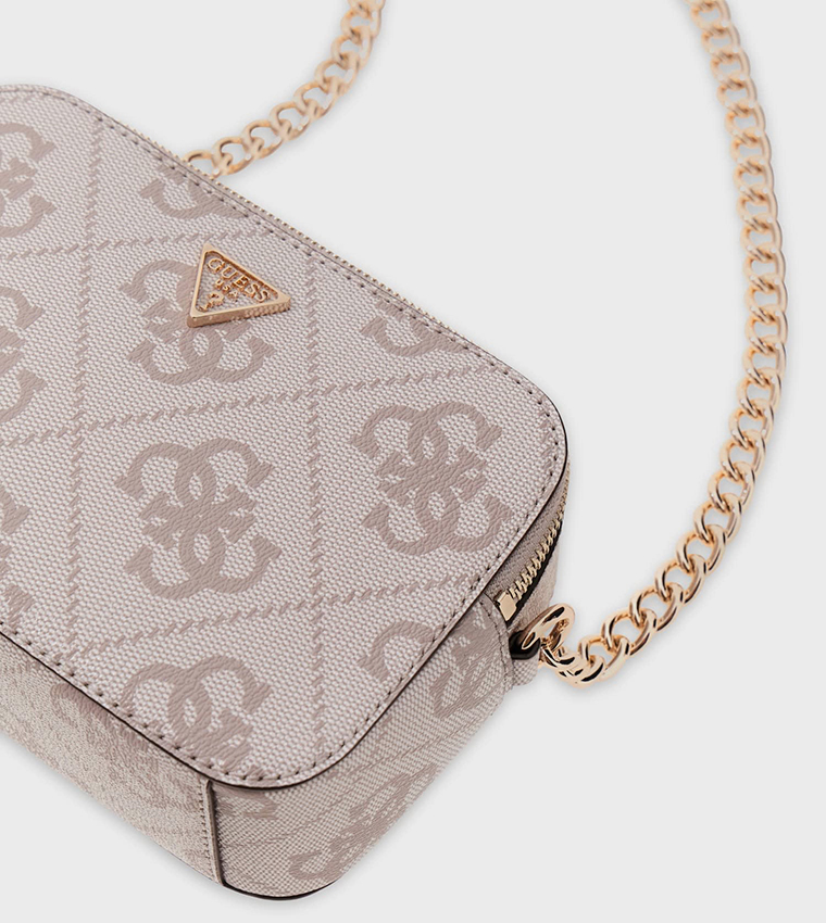 NOELLE II Logo Patterned Camera Bag