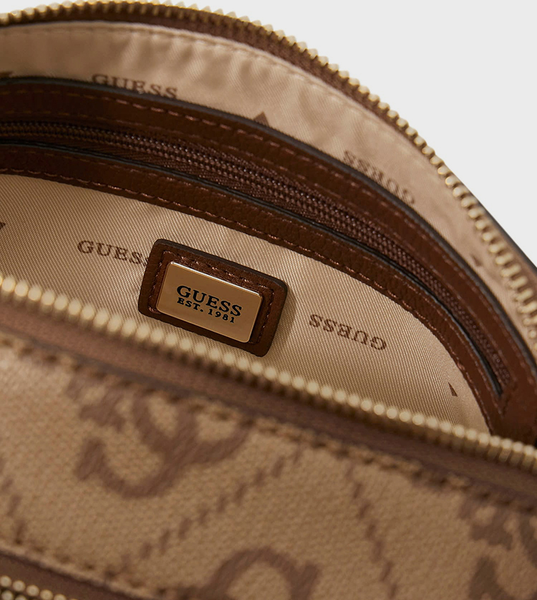 NOELLE II Logo Patterned Camera Bag