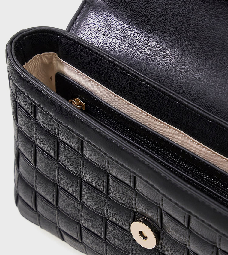 SANDY Braided Convertible Crossbody Bag