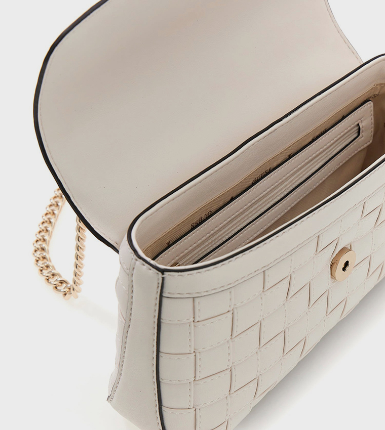 SANDY Braided Convertible Crossbody Bag