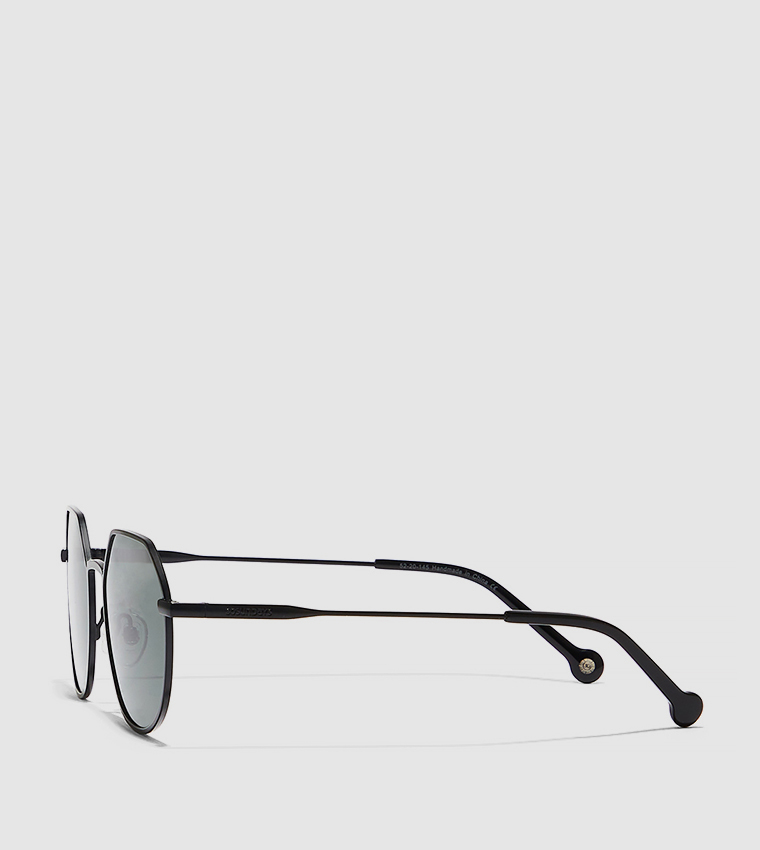 Turn Up Polarised Retro Sunglasses