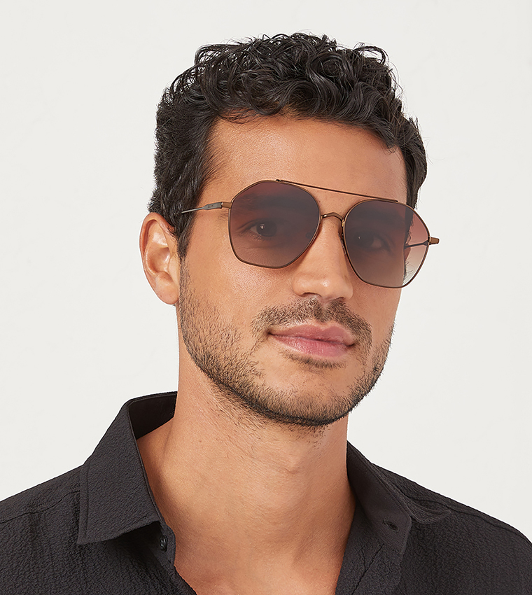 Jet-Set Aviator Sunglasses