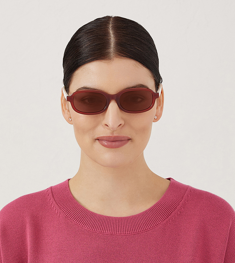 RUBY Rectangle Sunglasses