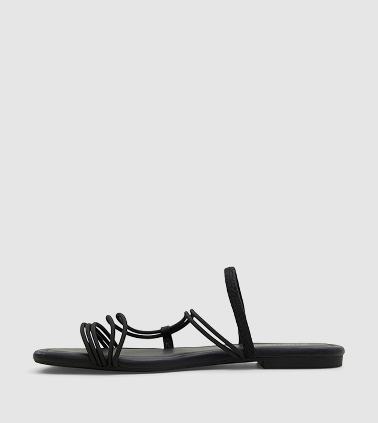 Buy Call It Spring SUNSETT Square Toe Strappy Flat Sandals In