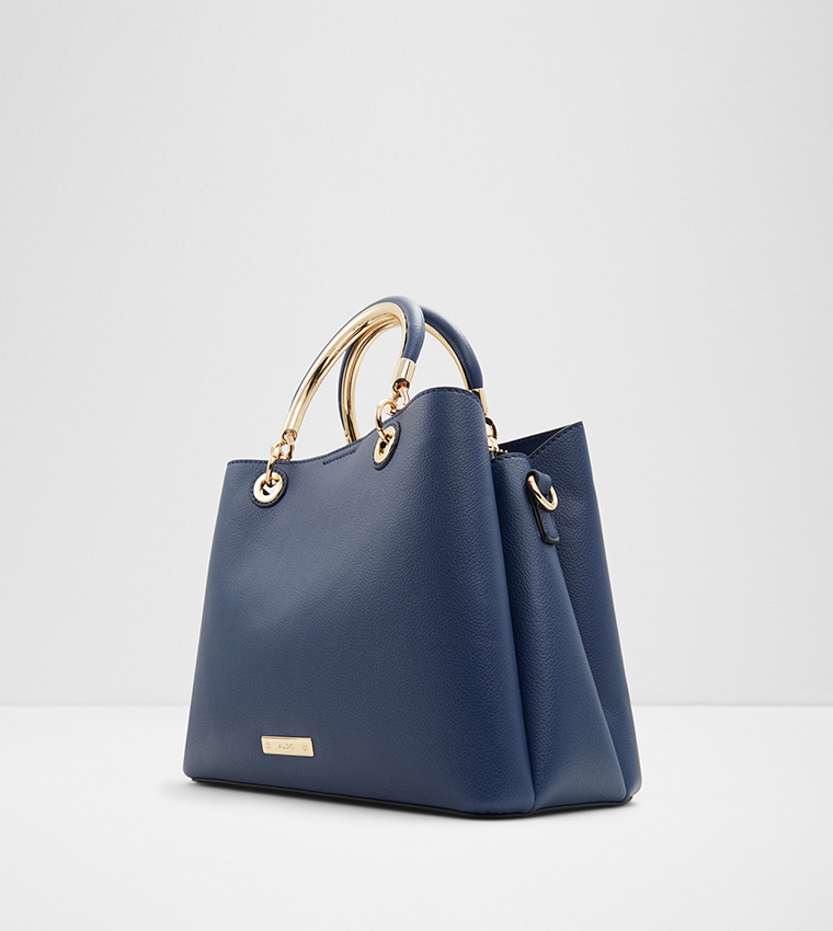 SURGOINE Textured Satchel Bag