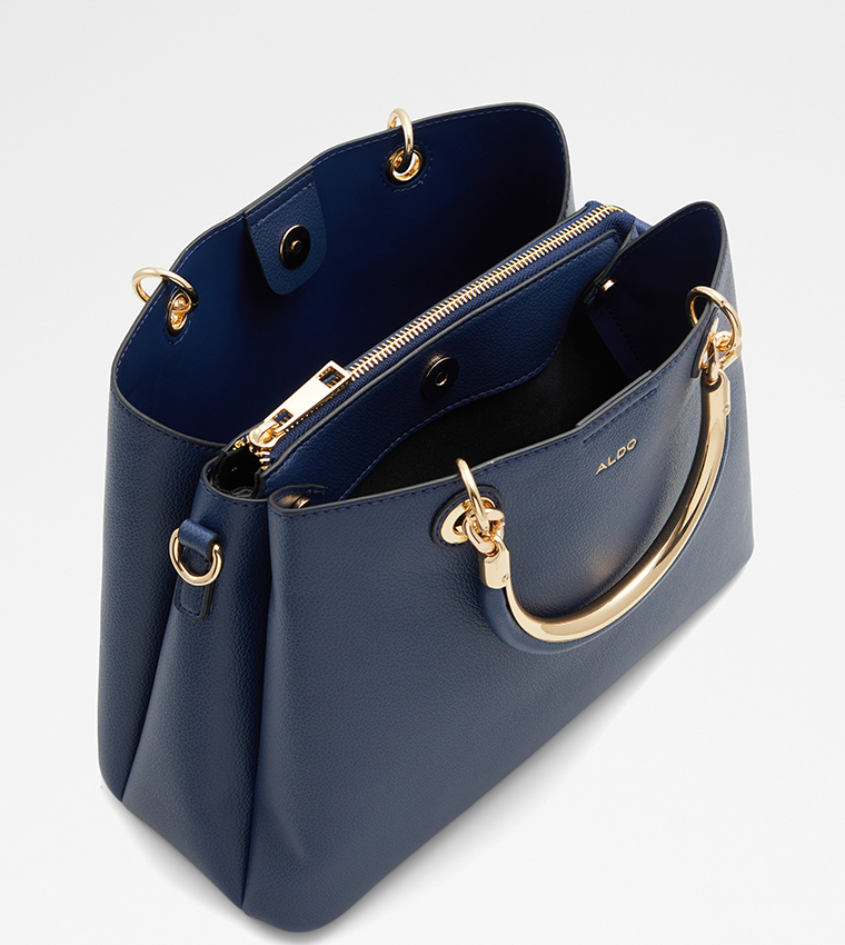 SURGOINE Textured Satchel Bag