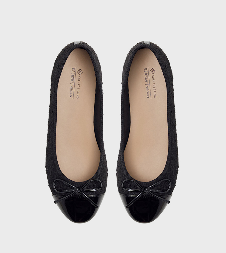 SWEETY Bow Detail Ballerinas