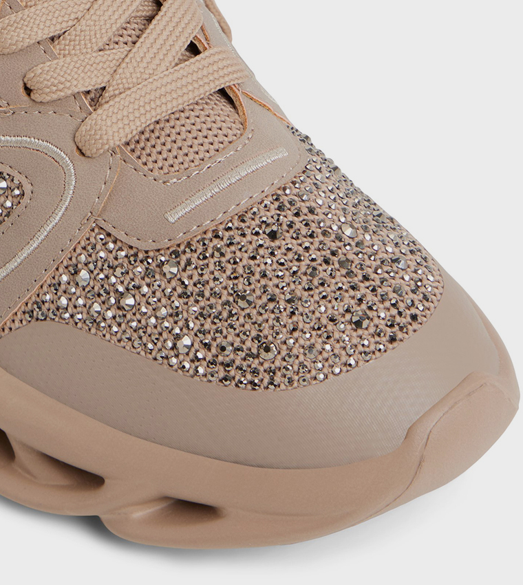 SYMA Embellished Chunky Slip-On Shoes
