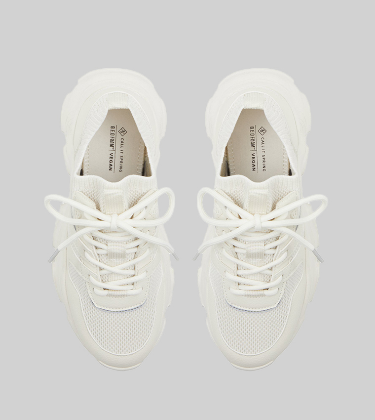 SYMONE Lace-Up Chunky Sneakers