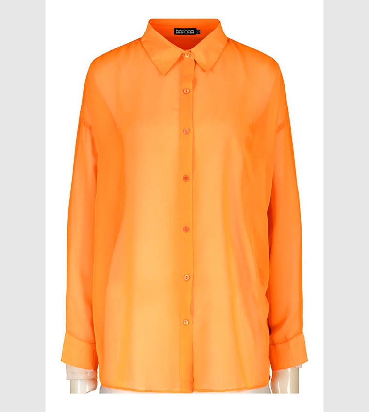 Neon deals orange shirt