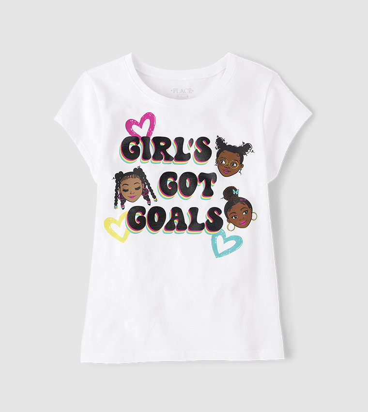 Girls Goals Graphic T-Shirt