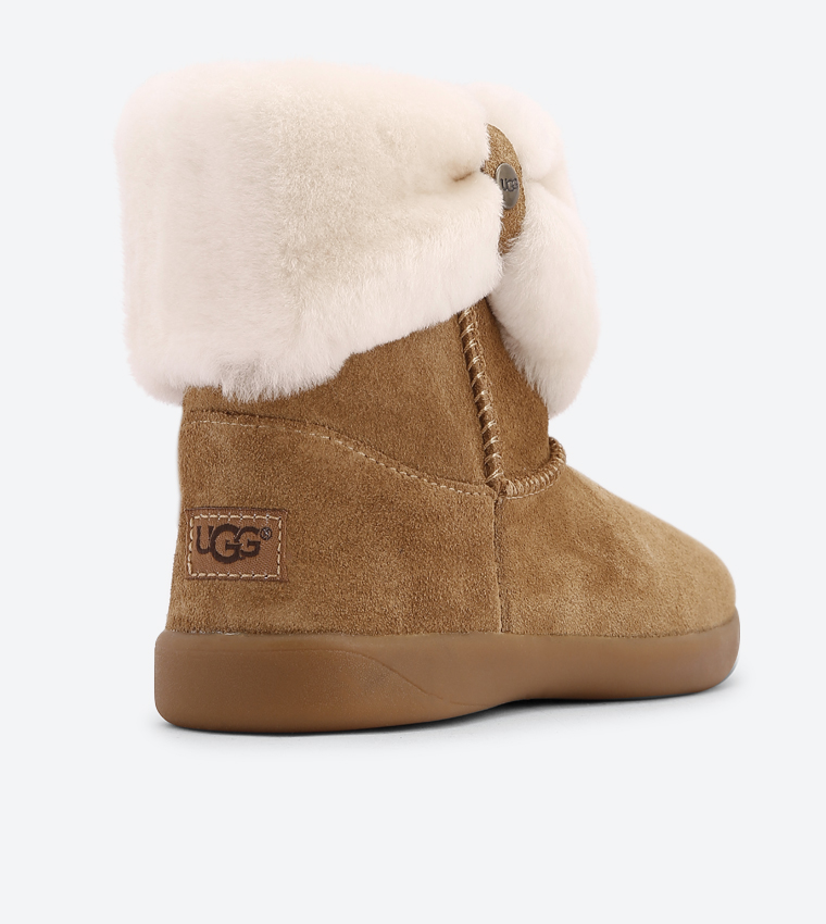 Ramona Round Toe Boots - Brown T-RAMONA