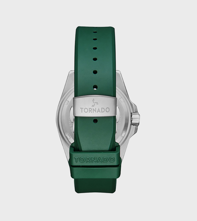 Lumina Green Dial Analog Watch
