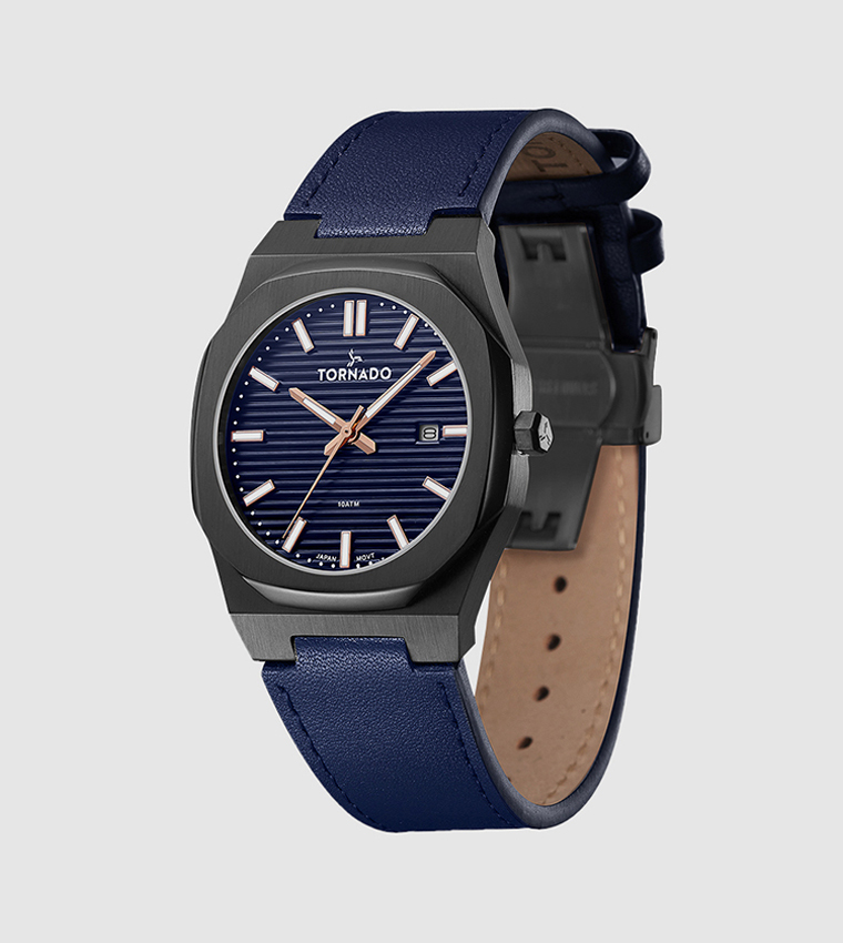 Spectra Navy Blue Dial Analog Watch