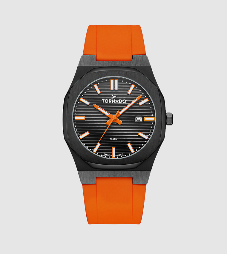Spectra Black Dial Analog Watch