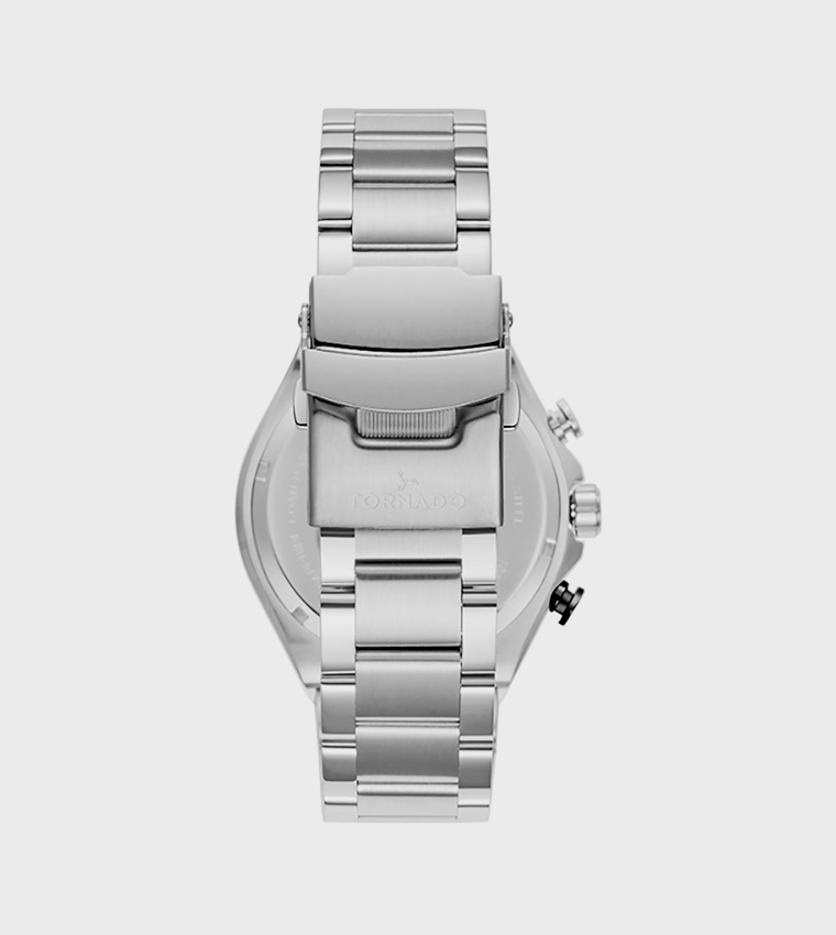 Stellar X Black Dial Chronograph Watch