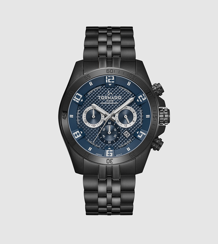 Chronograph Dark Teal Dial Watch