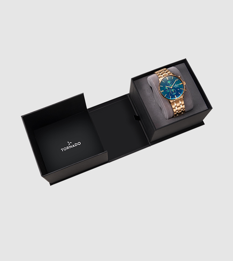 Chronograph Green Dial Analog Watch